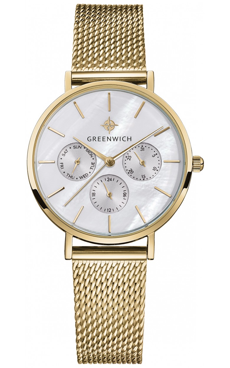 GW 307.20.53  кварцевые наручные часы Greenwich "Abeona"  GW 307.20.53