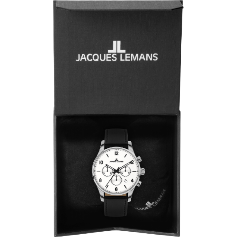 1-2126B  кварцевые наручные часы Jacques Lemans "Classic"  1-2126B