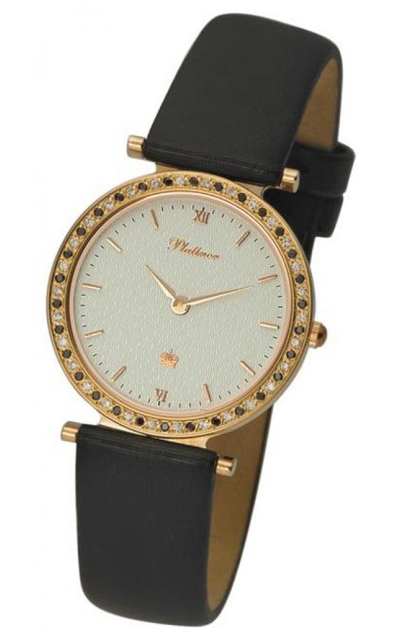 93255.122 russian gold Lady's watch кварцевый wrist watches Platinor "сабина"  93255.122