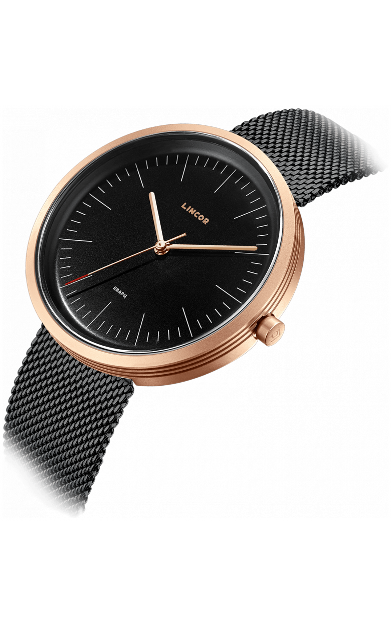 1301S14B2 russian Men's watch кварцевый wrist watches Lincor  1301S14B2