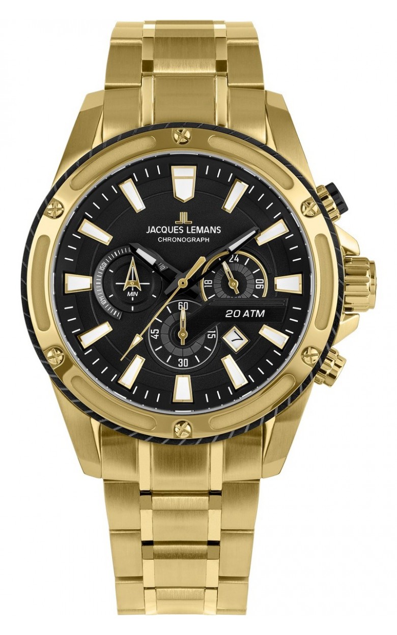 1-2141J  кварцевые наручные часы Jacques Lemans "Sport"  1-2141J