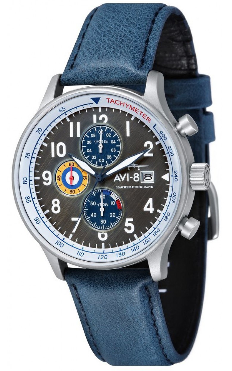 AV-4011-0F  кварцевые часы AVI-8 "Hawker Hurricane"  AV-4011-0F