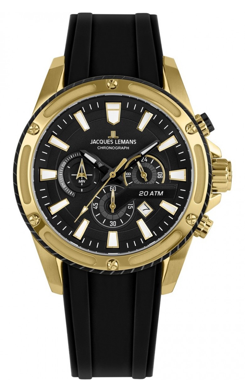 1-2141D  кварцевые наручные часы Jacques Lemans "Sport"  1-2141D