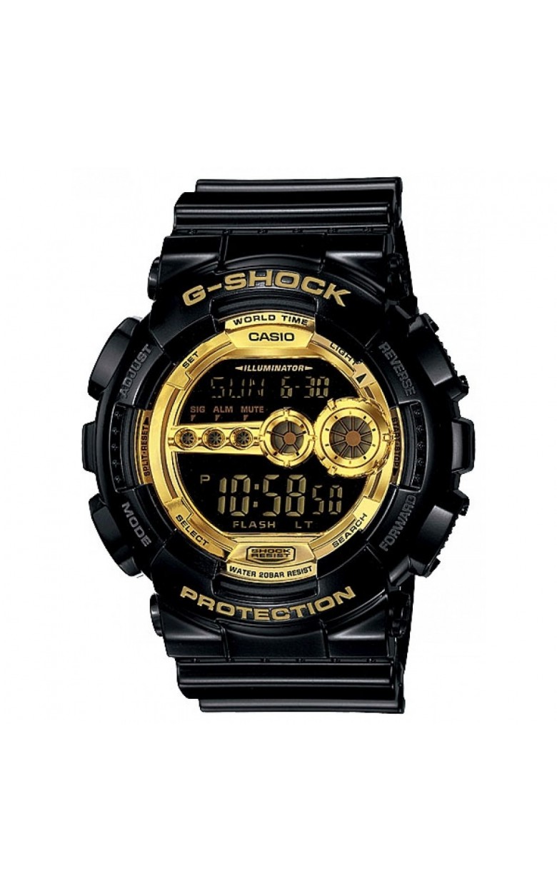 GD-100GB-1  кварцевые наручные часы Casio "G-Shock"  GD-100GB-1