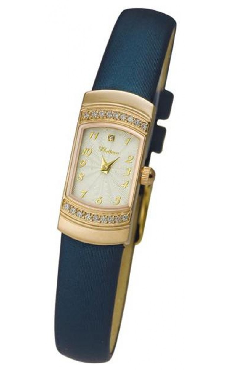 98356.111 russian gold Lady's watch кварцевый wrist watches Platinor "любава"  98356.111
