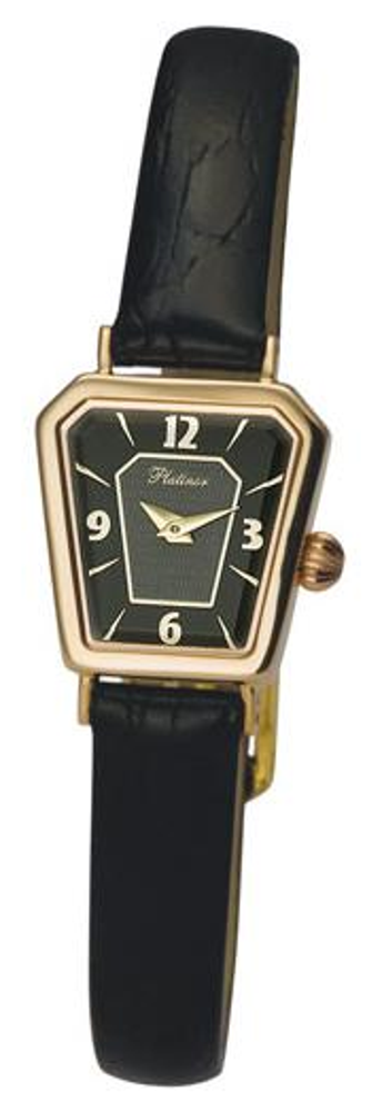 98950.510 russian gold кварцевый wrist watches Platinor "нэнси" for women  98950.510