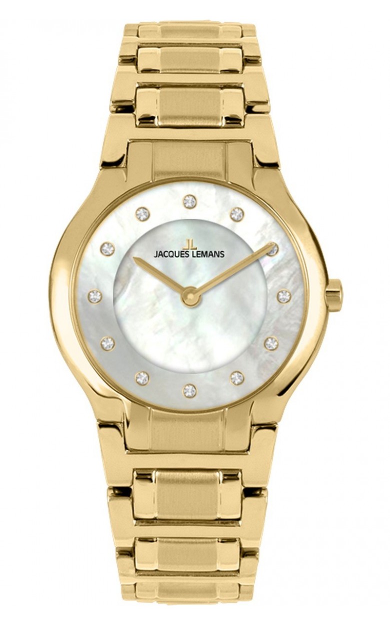 1-2167F  кварцевые наручные часы Jacques Lemans "Elegance"  1-2167F