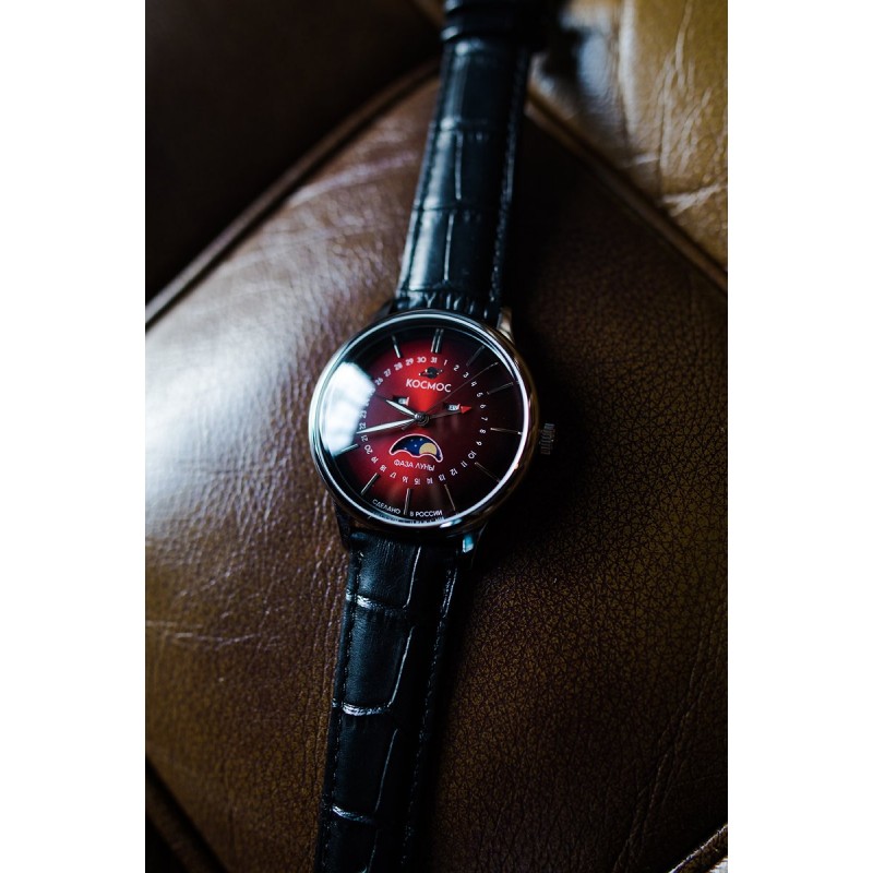 K 067.11.35 russian Men's watch кварцевый wrist watches космос "сатурн"  K 067.11.35