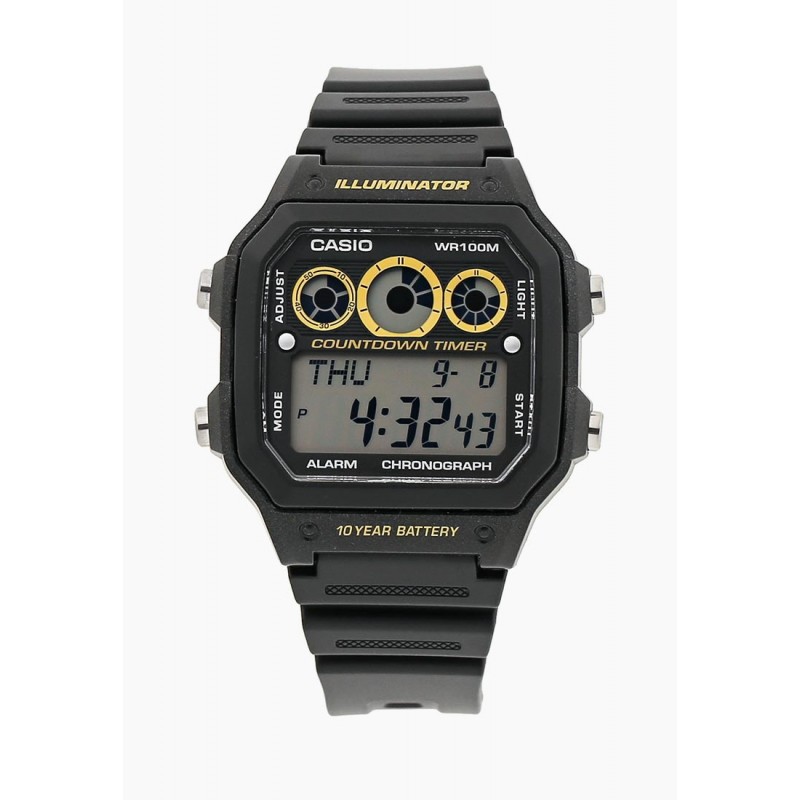 AE-1300WH-1A  кварцевые наручные часы Casio "Collection"  AE-1300WH-1A