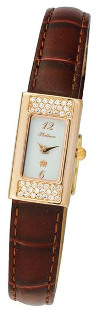94751.106 russian gold кварцевый wrist watches Platinor "николь" for women  94751.106
