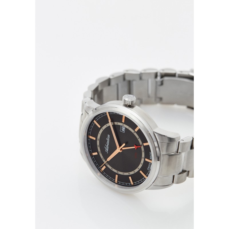 A8307.51R6Q swiss Men's watch кварцевый wrist watches Adriatica  A8307.51R6Q