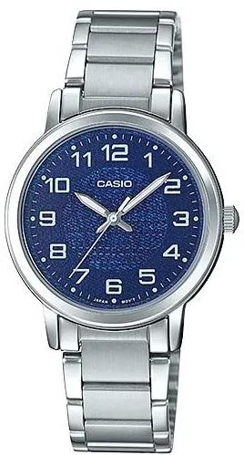 LTP-E159D-2B  кварцевые наручные часы Casio "Collection"  LTP-E159D-2B