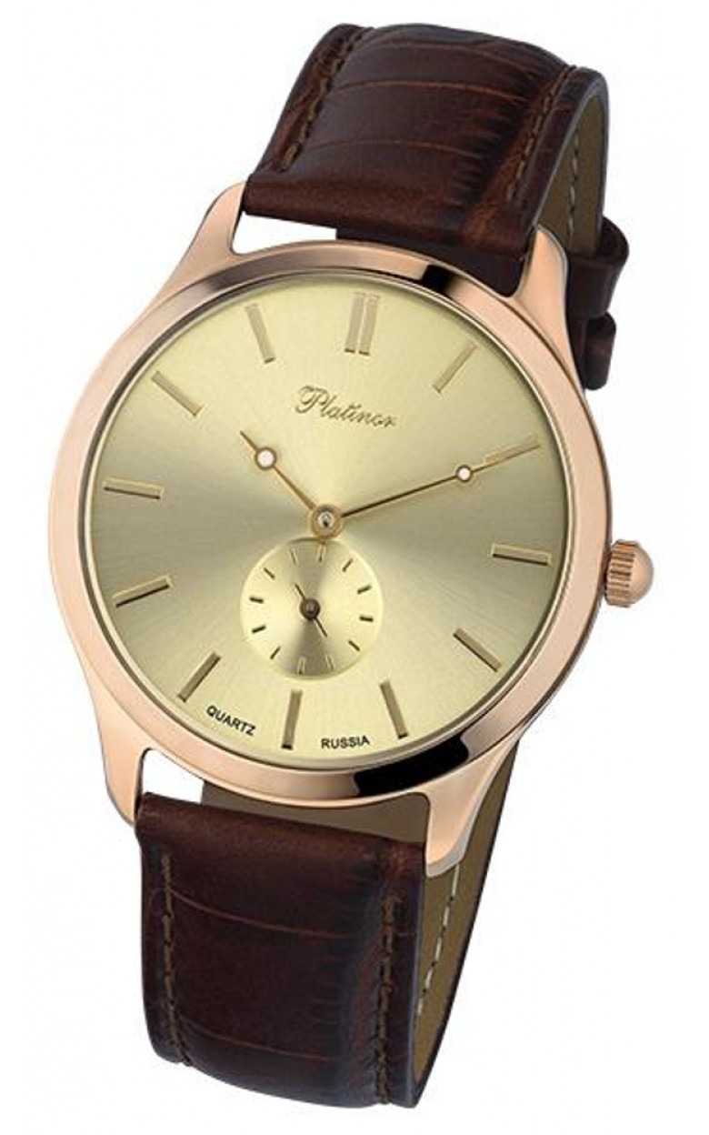 53230.403  кварцевые наручные часы Platinor "Гольфстрим"  53230.403