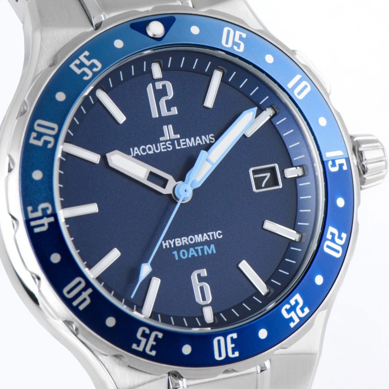 1-2109H  кварцевые наручные часы Jacques Lemans "Hybromatic"  1-2109H