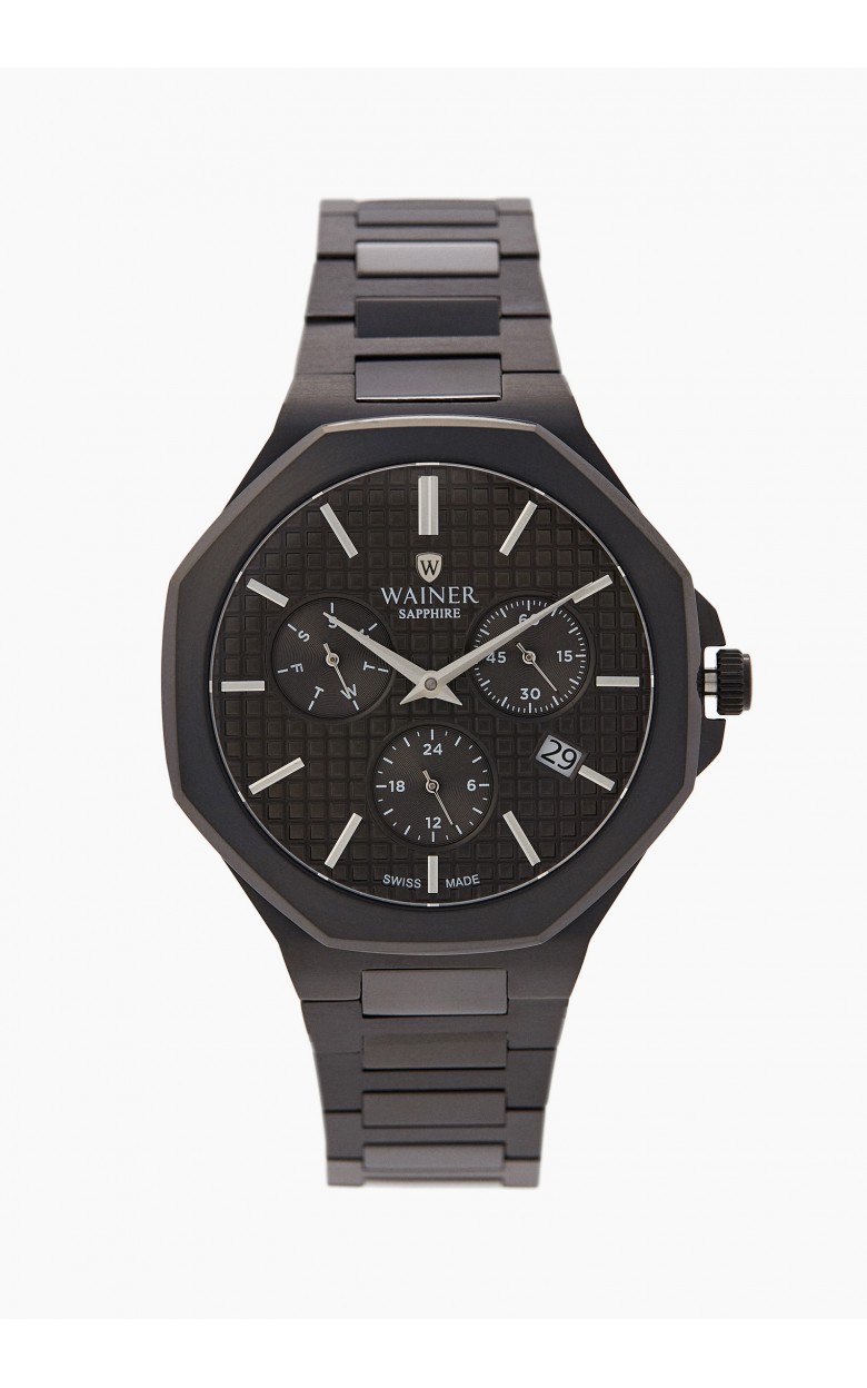 WA.19687-E  кварцевые наручные часы Wainer "Wall Street"  WA.19687-E