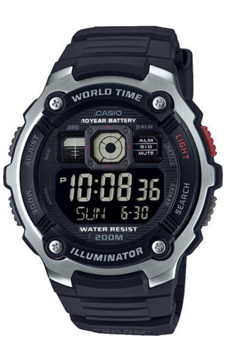 AE-2000W-1B  кварцевые наручные часы Casio "Collection"  AE-2000W-1B