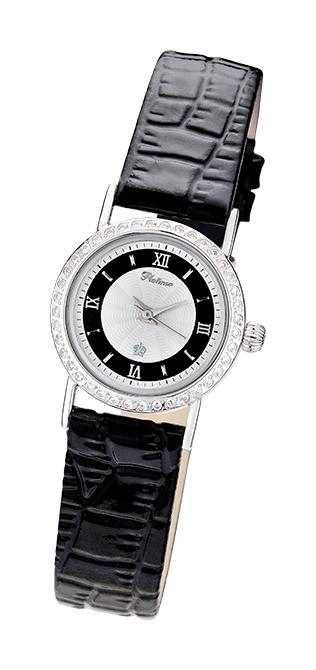 98106.235 russian silver кварцевый wrist watches Platinor  98106.235