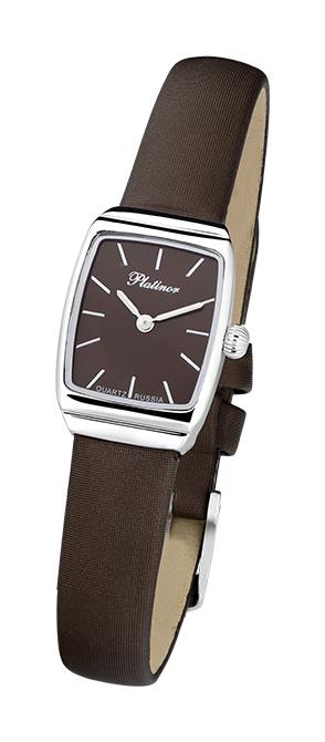 25300.703 russian silver кварцевый wrist watches Platinor  25300.703