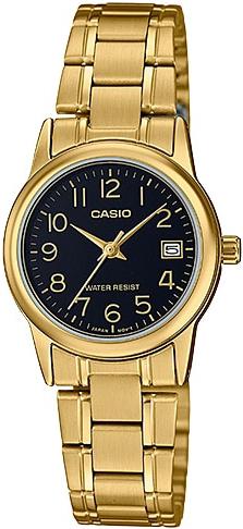 LTP-V002G-1B  кварцевые наручные часы Casio "Collection"  LTP-V002G-1B