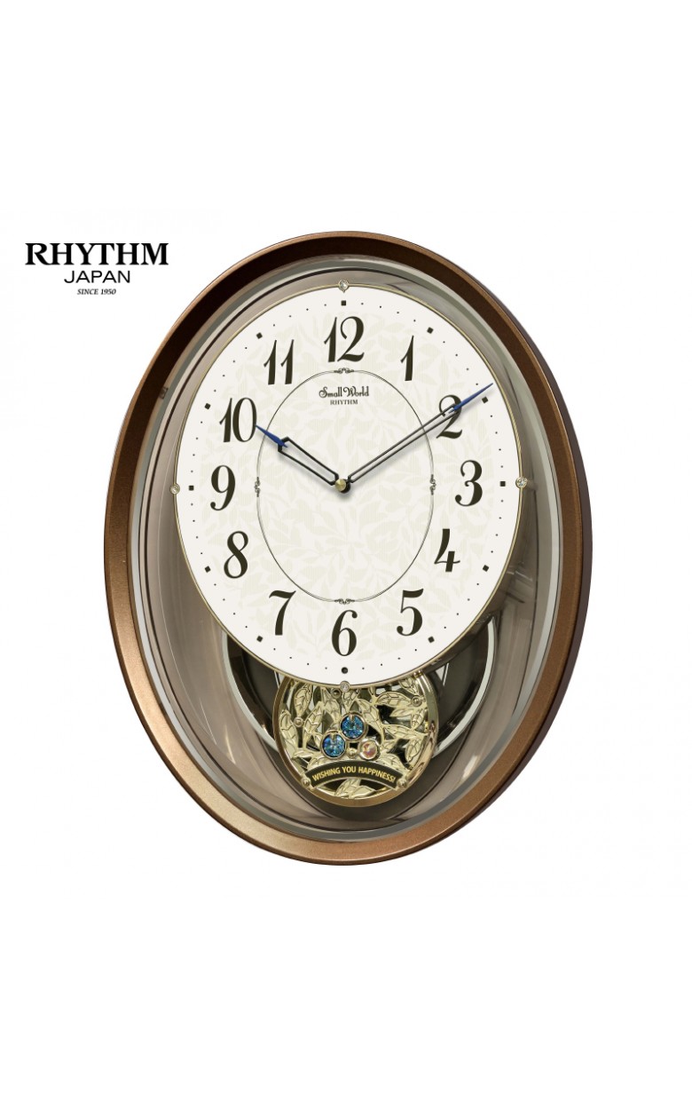 4MJ446WU06 Часы настенные "Rhythm"