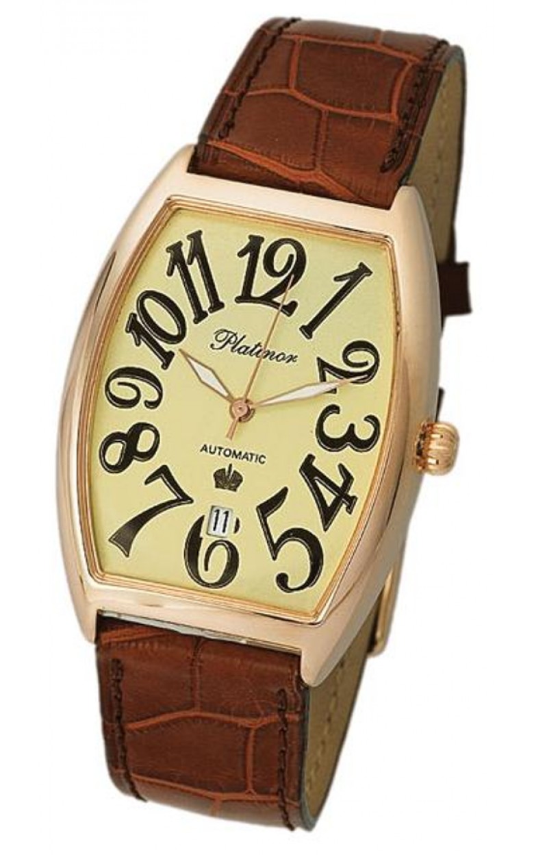54150.405 russian gold Men's watch кварцевый wrist watches Platinor "Ocean"  54150.405