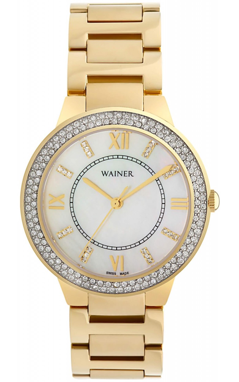 WA.11967-D swiss Lady's watch кварцевый wrist watches Wainer "Venice"  WA.11967-D