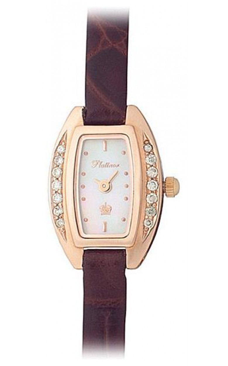 91151.401 russian gold Lady's watch кварцевый wrist watches Platinor "снежана"  91151.401