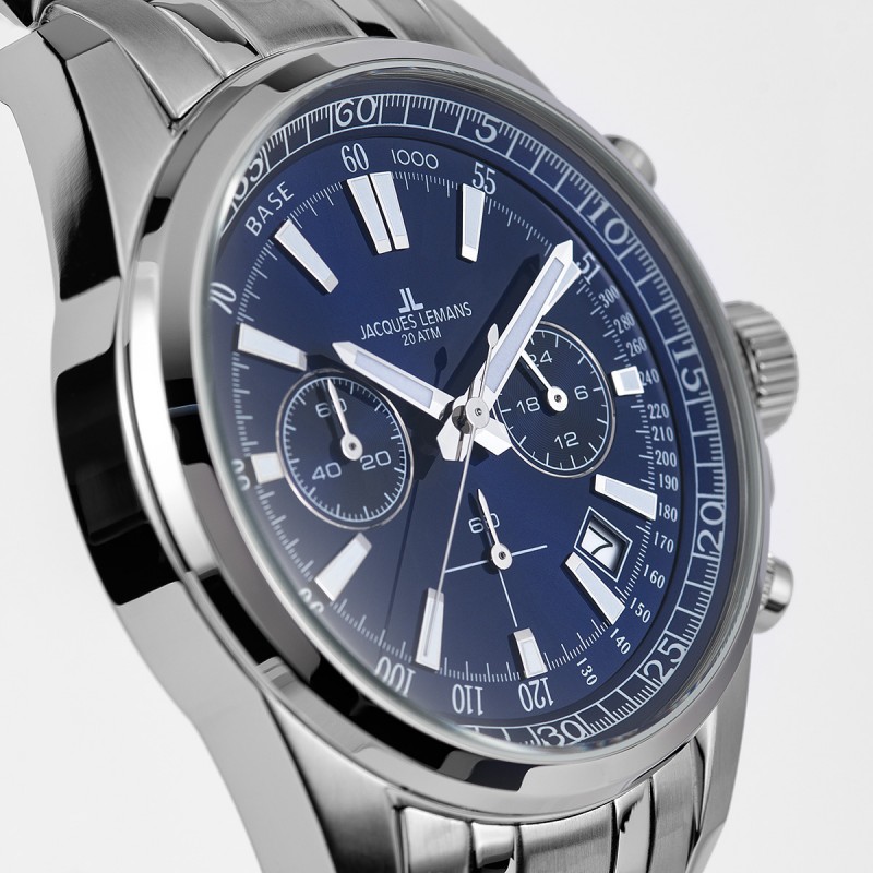 1-2117K  кварцевые наручные часы Jacques Lemans "Sport"  1-2117K