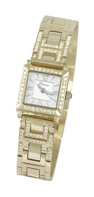 70241.220 russian gold кварцевый wrist watches Platinor "джулия" for women  70241.220