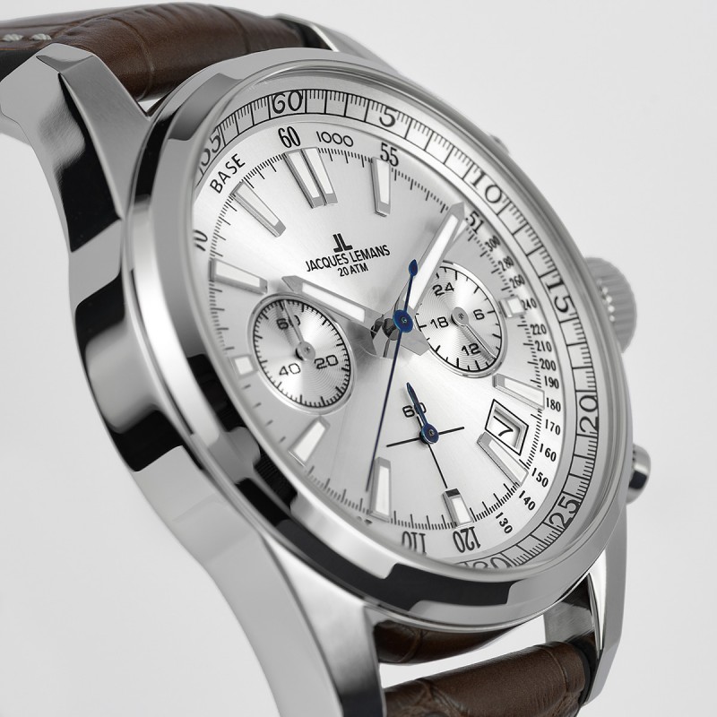 1-2117B  кварцевые наручные часы Jacques Lemans "Sport"  1-2117B