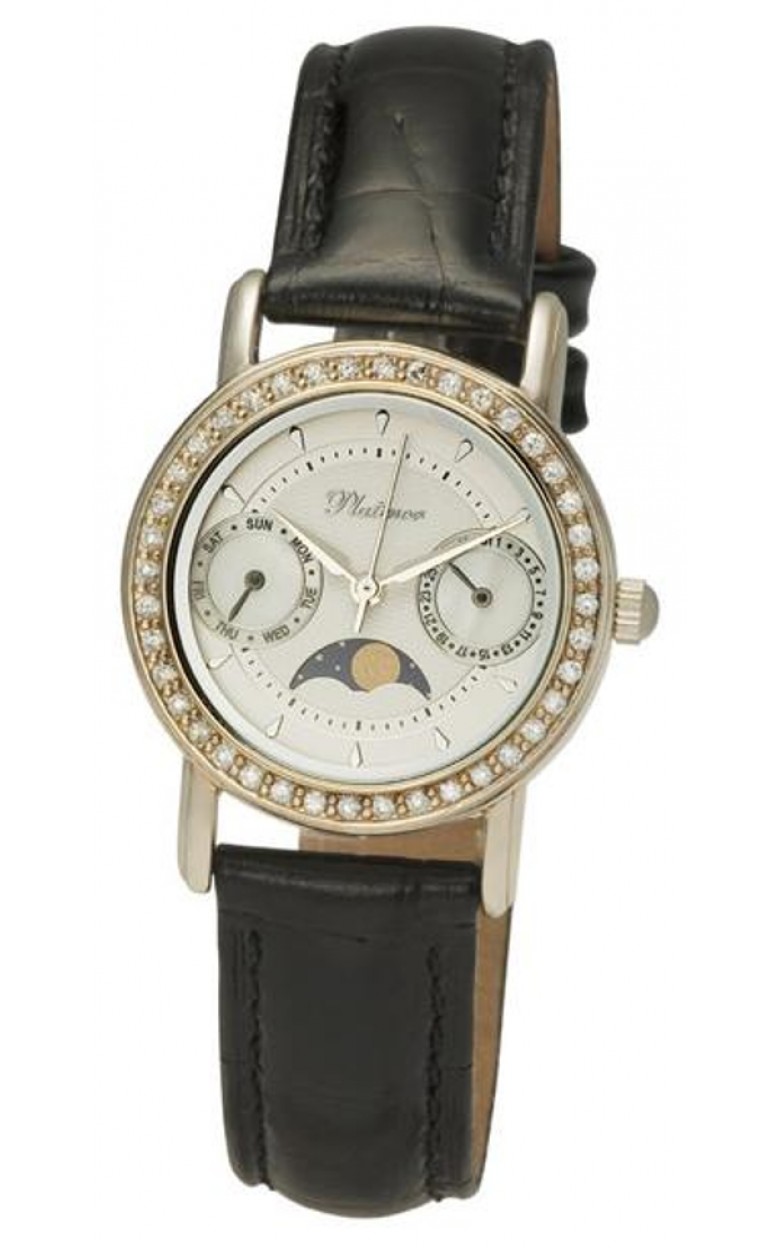 97746.301 russian gold кварцевый wrist watches Platinor "жанет" for women  97746.301