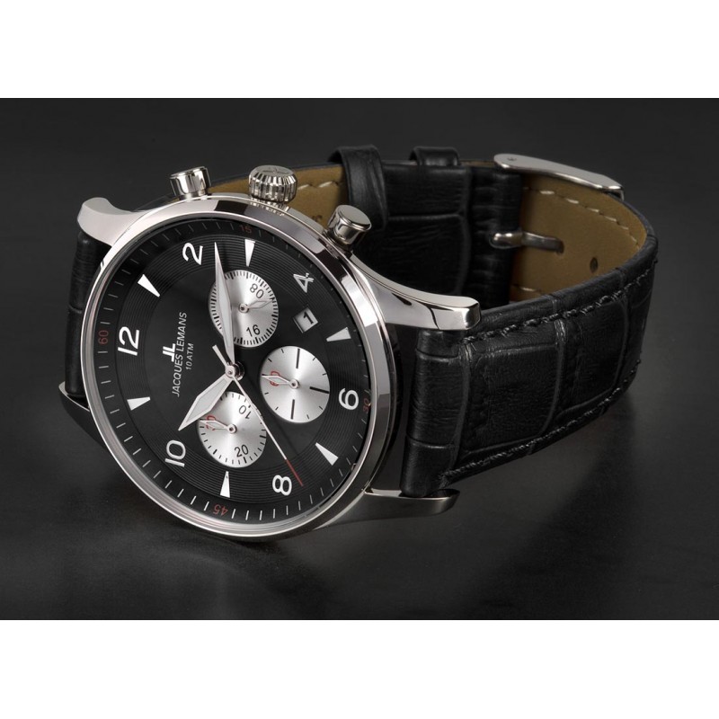 1-1654A  кварцевые наручные часы Jacques Lemans "Classic"  1-1654A
