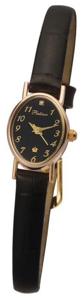 44430.505 russian gold кварцевый wrist watches Platinor "александра" for women  44430.505