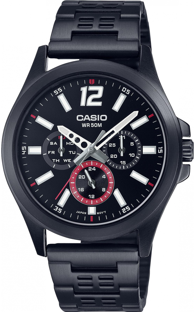 MTP-E350B-1B  кварцевые наручные часы Casio "Collection"  MTP-E350B-1B
