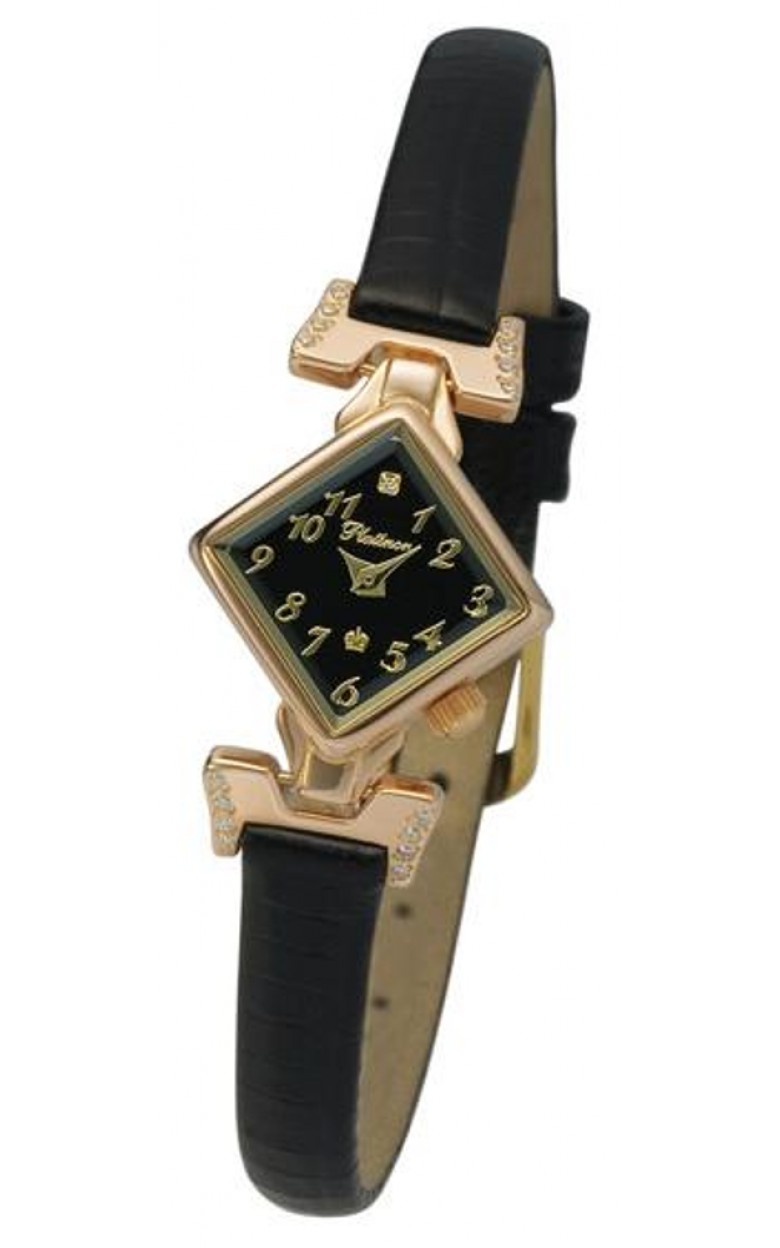 45556.505 russian gold Lady's watch кварцевый wrist watches Platinor "алисия-2"  45556.505