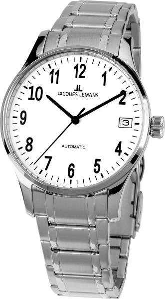 1-2074H  механические с автоподзаводом наручные часы Jacques Lemans "Classic"  1-2074H