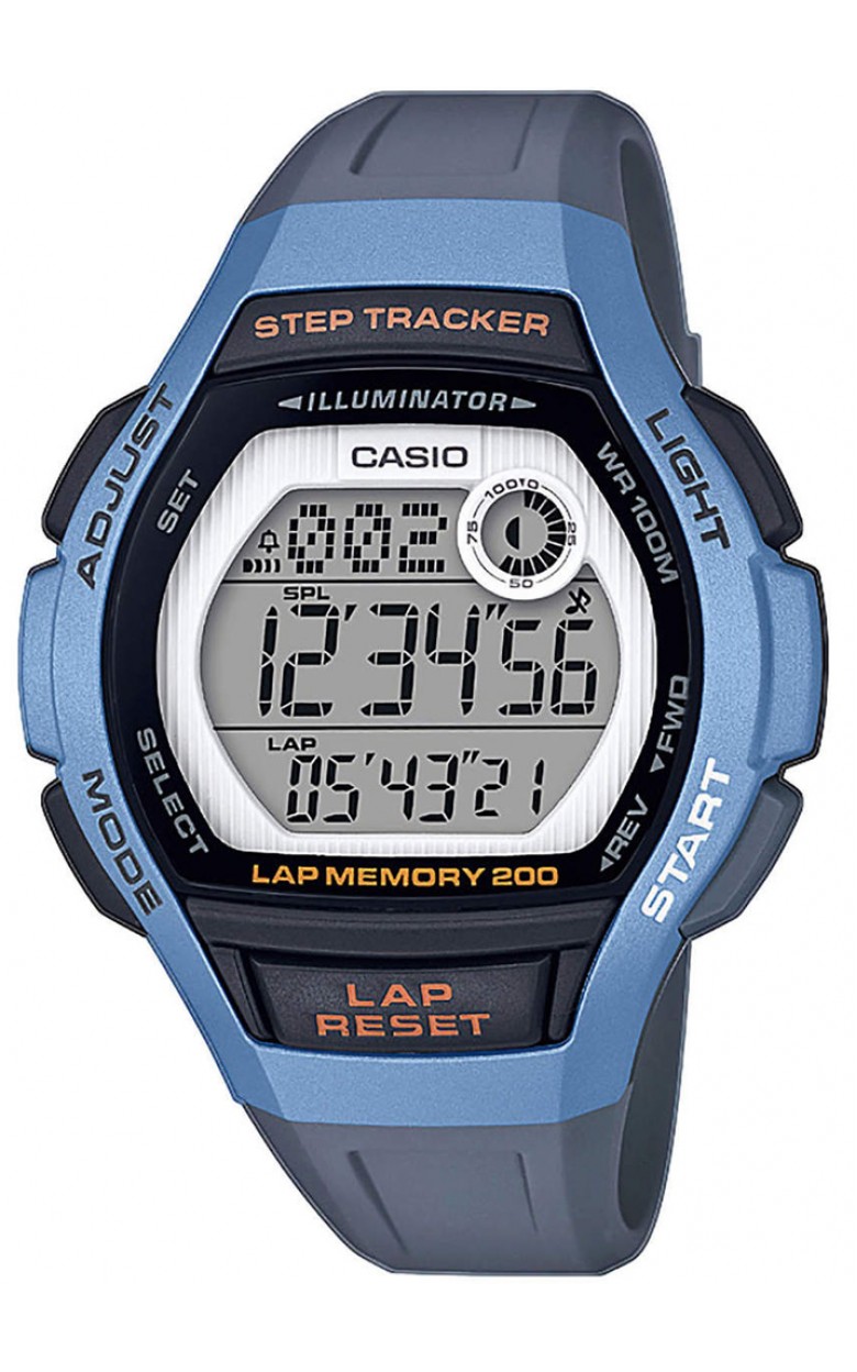 LWS-2000H-2AVEF Японские спортивные наручные часы Casio Collection LWS-2000H-2AVEF с хронографом LWS-2000H-2AVEF