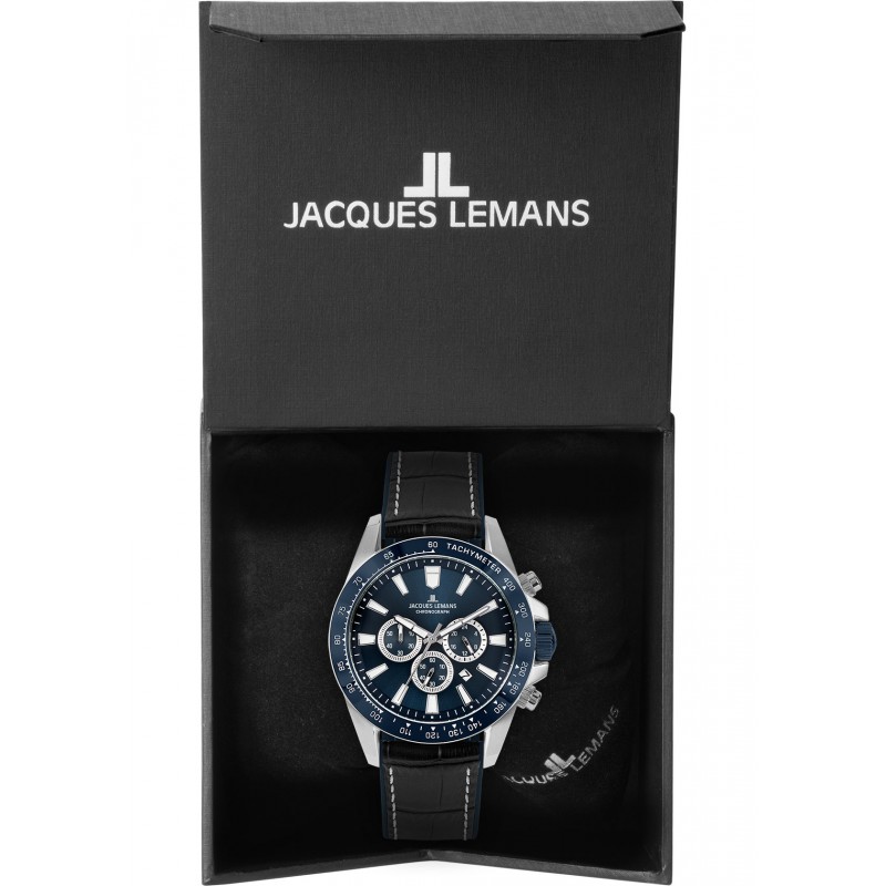 1-2140B  кварцевые наручные часы Jacques Lemans  1-2140B