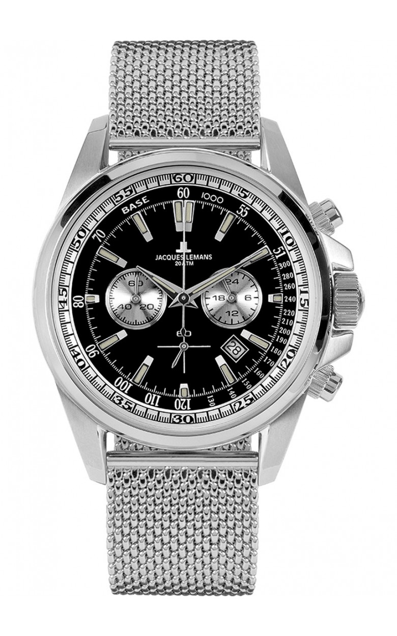 1-1117AS  кварцевые наручные часы Jacques Lemans "Sport"  1-1117AS