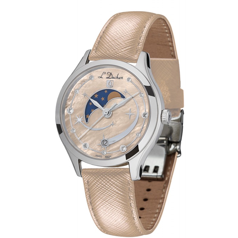D 837.15.45 swiss Lady's watch кварцевый wrist watches L'Duchen "Perseides"  D 837.15.45