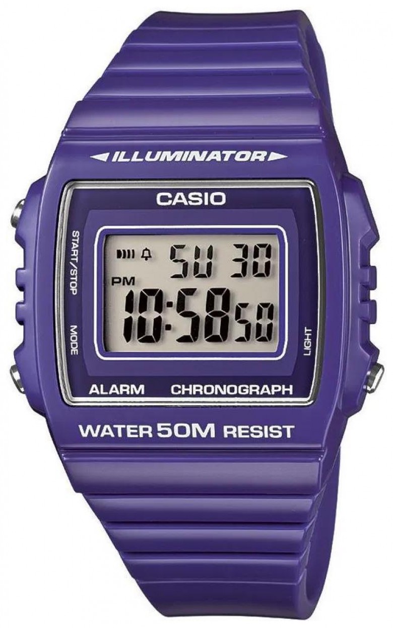 W-215H-6A  кварцевые наручные часы Casio "Collection"  W-215H-6A