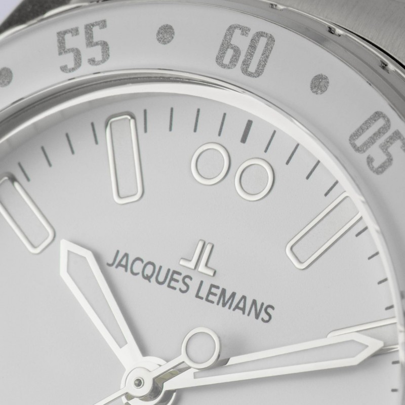 42-12J  кварцевые наручные часы Jacques Lemans "High Tech Ceramic"  42-12J
