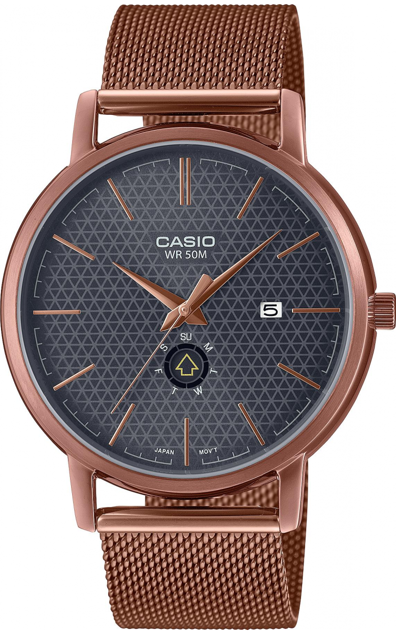 MTP-B125MR-8A  кварцевые наручные часы Casio "Collection"  MTP-B125MR-8A