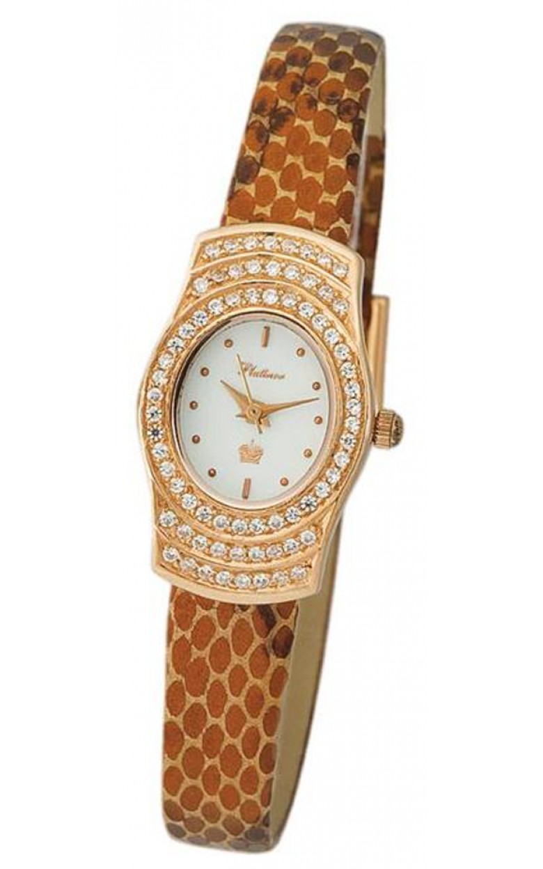 96151.101 russian gold кварцевый wrist watches Platinor "веста" for women  96151.101
