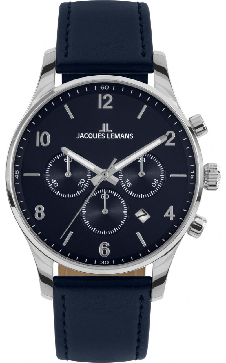 1-2126C  кварцевые наручные часы Jacques Lemans "Classic"  1-2126C