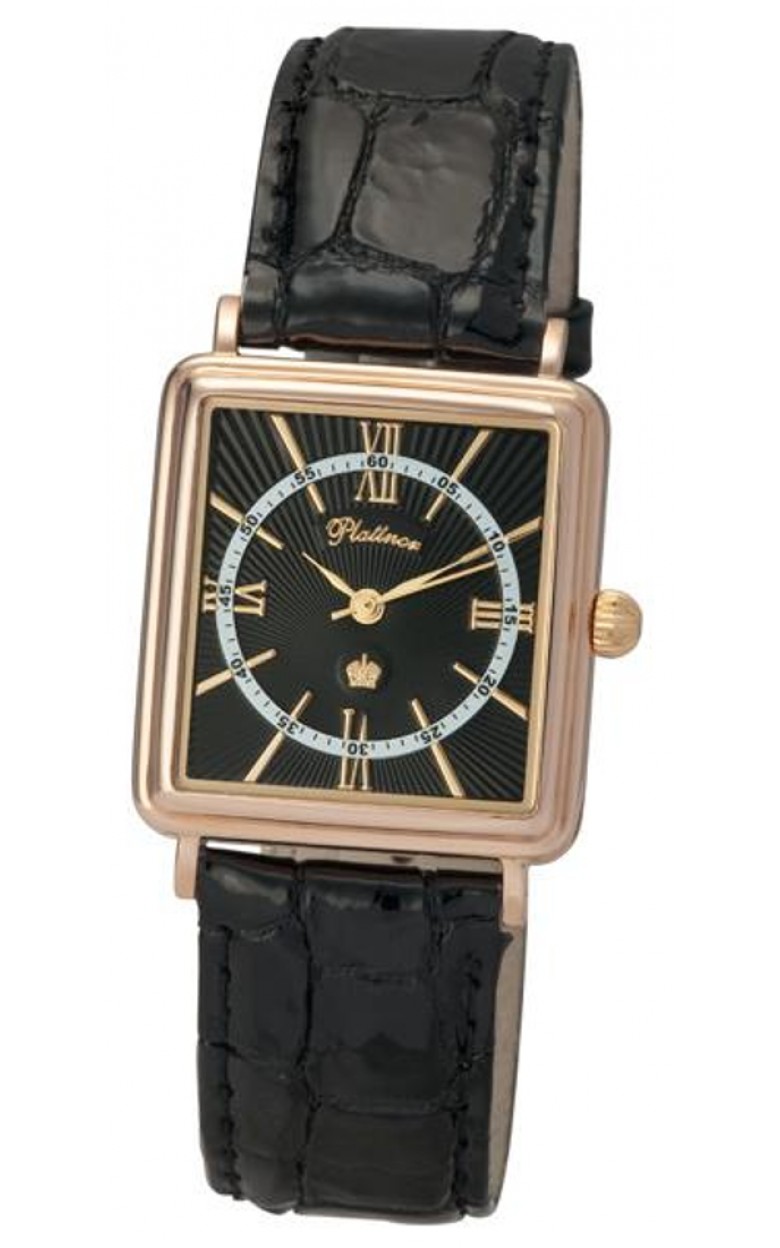 54950.520 russian gold Men's watch кварцевый wrist watches Platinor "фрегат"  54950.520
