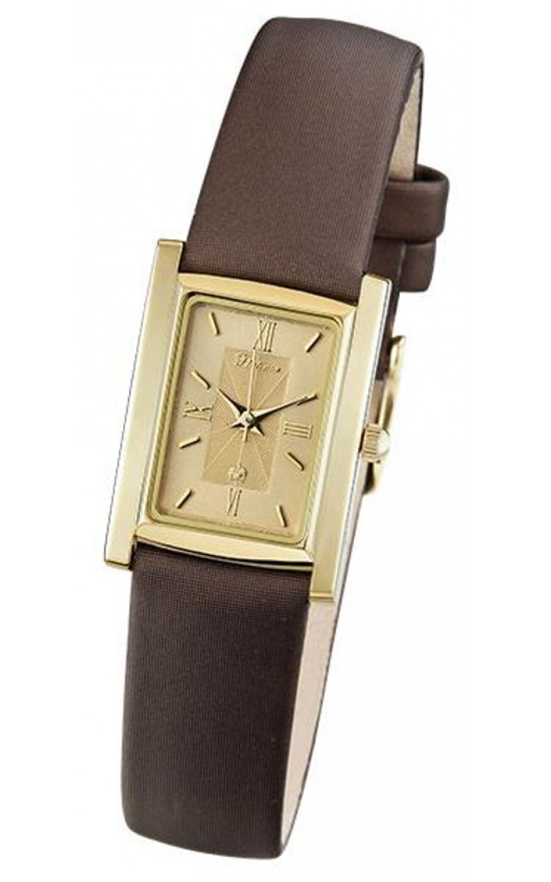 42960.422 russian gold Lady's watch кварцевый wrist watches Platinor "милана"  42960.422