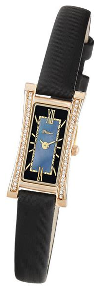 91751.517 russian gold кварцевый wrist watches Platinor "элизабет" for women  91751.517