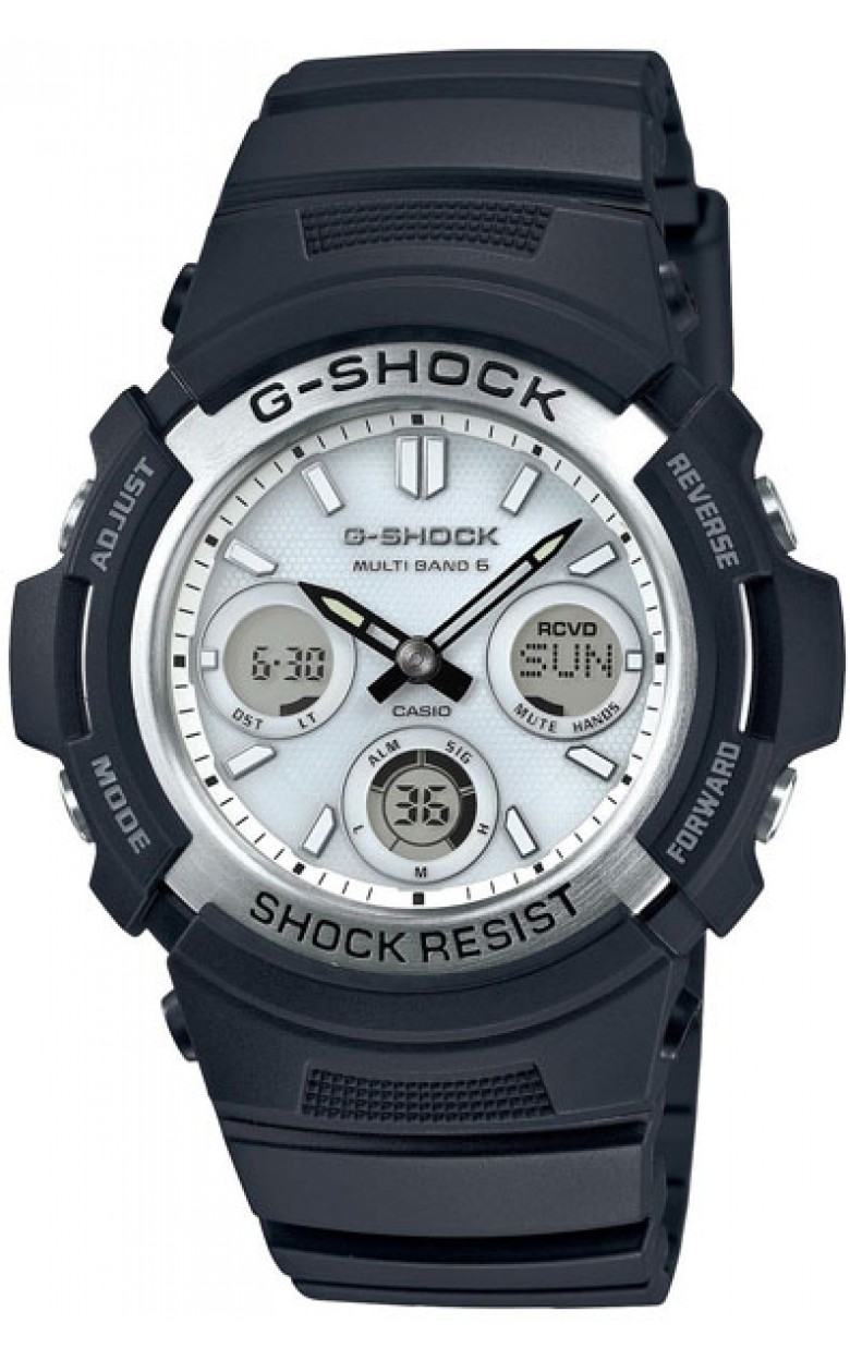 AWG-M100S-7A  кварцевые наручные часы Casio "G-Shock"  AWG-M100S-7A