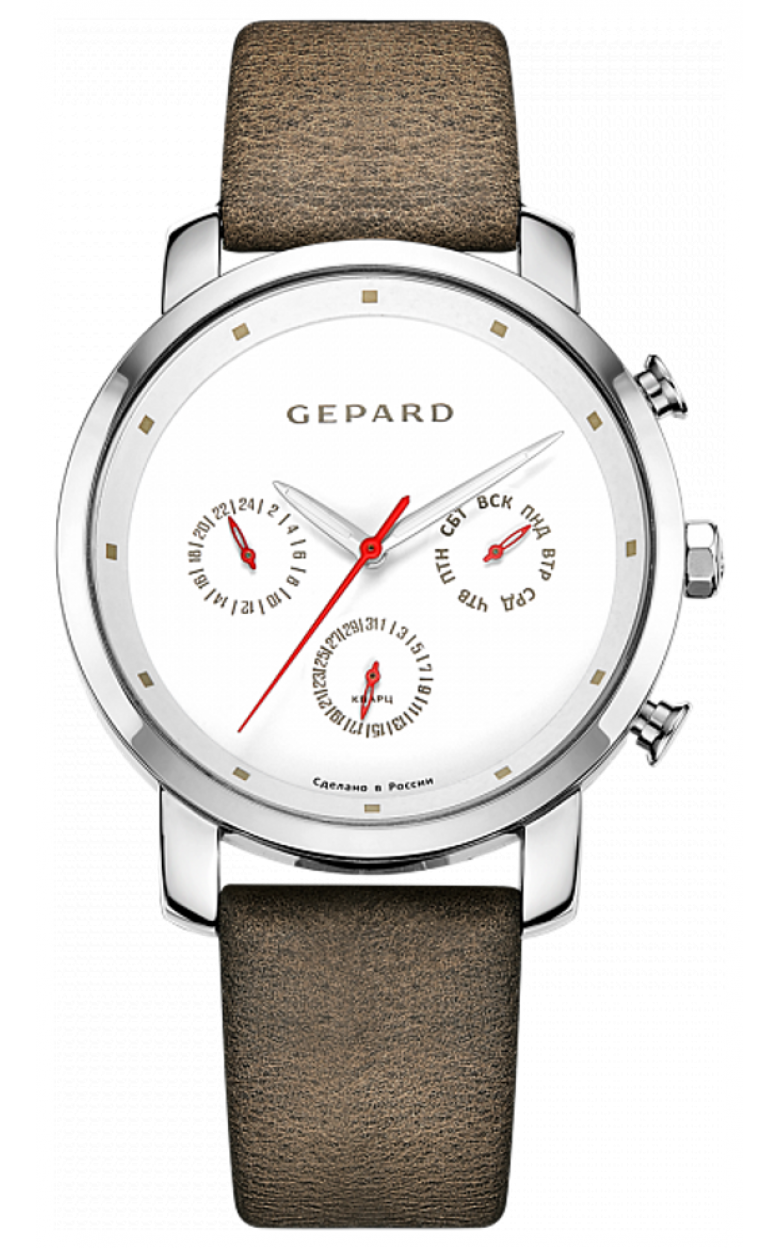 1259B1L1 russian Men's watch кварцевый wrist watches Gepard  1259B1L1